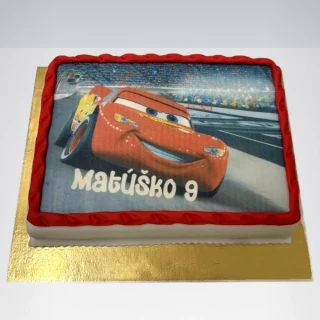 Torta Auto Cars, McQueen