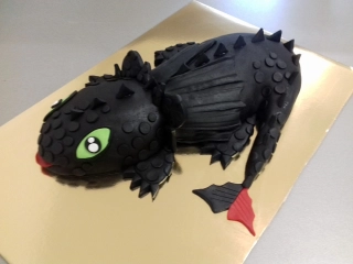 Torta Ako vycvičiť draka