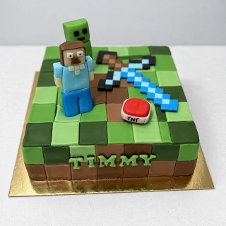Torta Minecraft