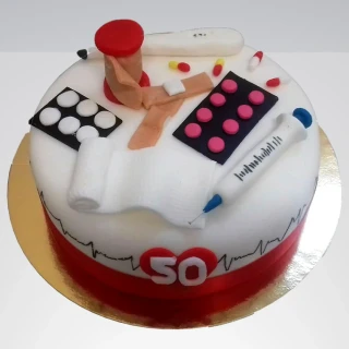 Torta Lekár doktor sestrička