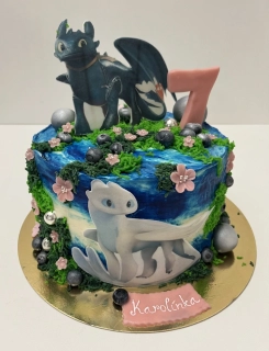 Torta Ako vycvičiť draka