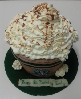 Torta Cappuccino - horúca čokoláda