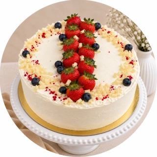 Mascarpone-jahoda torta deluxe