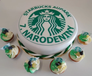 Torta Firemná s logom / cupcaky