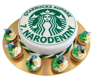 Torta Firemná s logom / cupcaky
