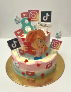 Torta Tinedžerka, TikTok, Instagram, Facebook...