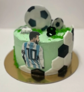 Torta Futbal, Messi