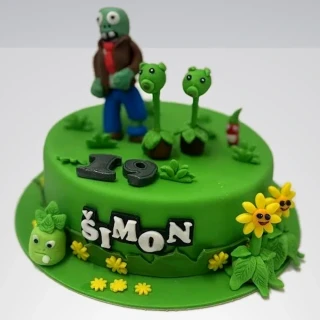 Torta Plants vs. Zombies