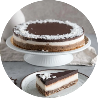 TORTA Raw čoko-kokos (BEZ LEPKU A LAKTÓZY)