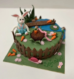 Torta Zajačik, Záhradka