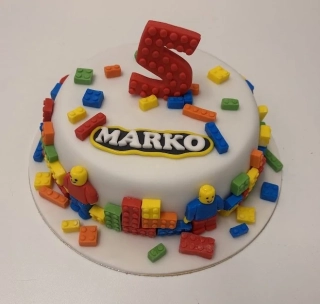 Torta Lego