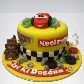 Torta Auto Cars, McQueen