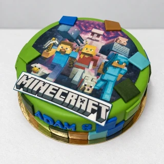 Torta Minecraft