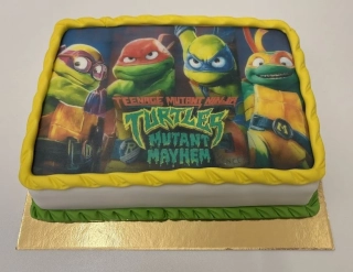 Torta Ninja Korytnačky