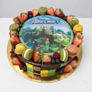 Torta Minecraft