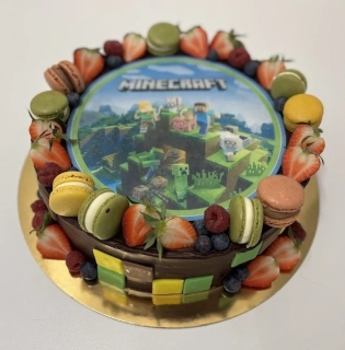 Torta Minecraft