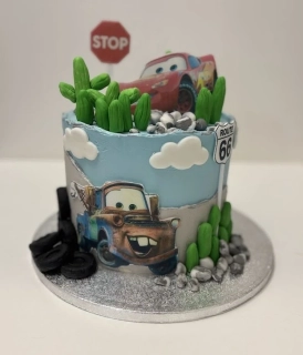 Torta Auto Cars, McQueen