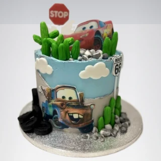Torta Auto Cars, McQueen