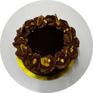 TORTA Čokoládovo-banánová