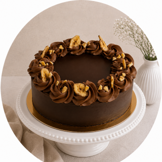 TORTA Čokoládovo-banánová