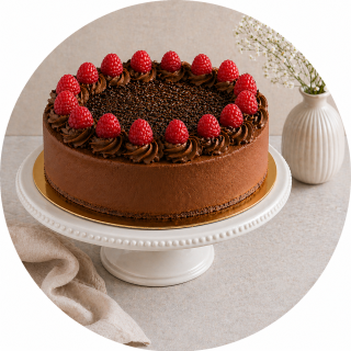 TORTA Čokoládovo-malinová 2kg