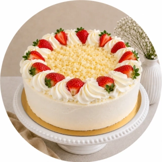 TORTA Mascarpone-jahodová 2kg
