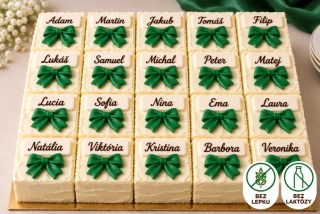 Tortička na stužkovú 250g BEZ LEPKU a LAKTÓZY