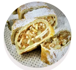 Štrúdla jablková 100g (minimálny odber 4ks)