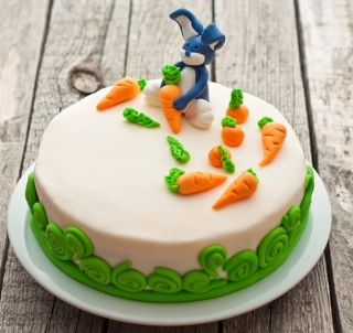 Torta maškrtný zajačik