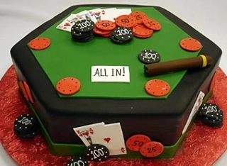 Torta Poker