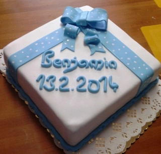Torta Darček s mašľou