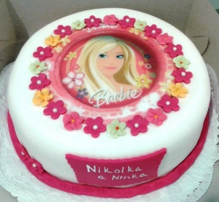 Torta Barbie