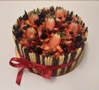 Torta Plná ovocia