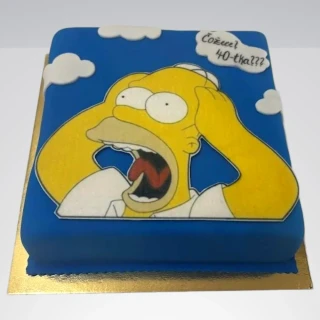 Torta Simpsonovci, Homer Simpson