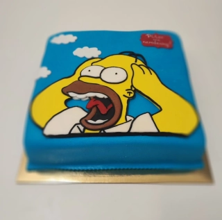 Torta Homer Simpson