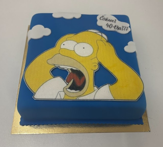 Torta Homer Simpson