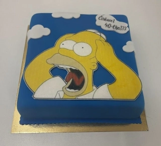Torta Simpsonovci, Homer Simpson