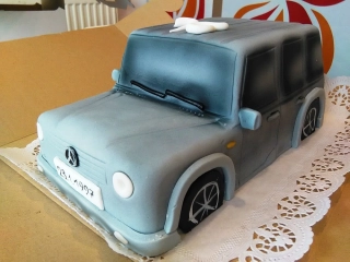 Torta Auto, Mercedes G